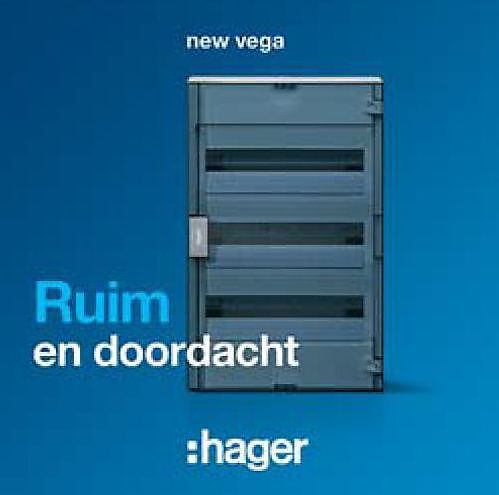 Nieuwe verdeelkasten 'vega' 
