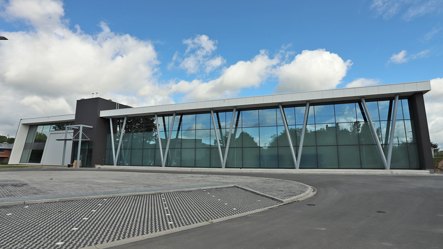 Nieuw trainingscentrum voor Federale Politie in Jumet