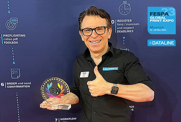 Dataline gagne EDP Award avec calculateur de CO2 MultiPress