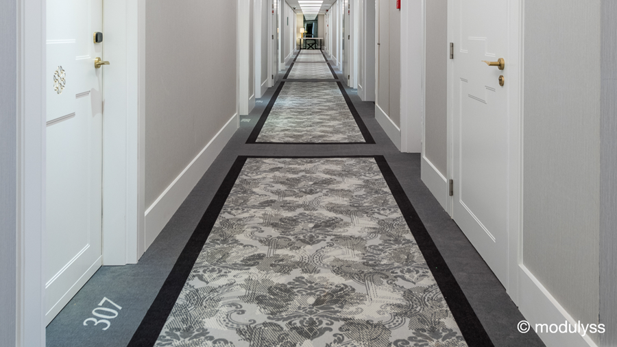 Projet spécial de revêtement de sol : 5 000 m² de tapis de luxe à La Réserve Knokke