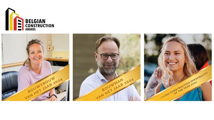 Winnaars 5e editie Belgian Construction Awards