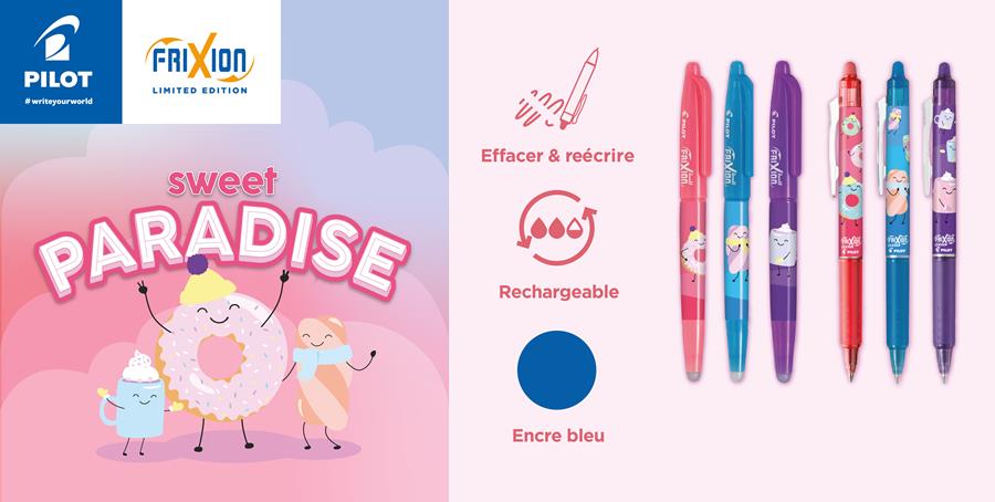 Pilote : Edition limitée Frixion Fancy Winter SWEET PARADISE