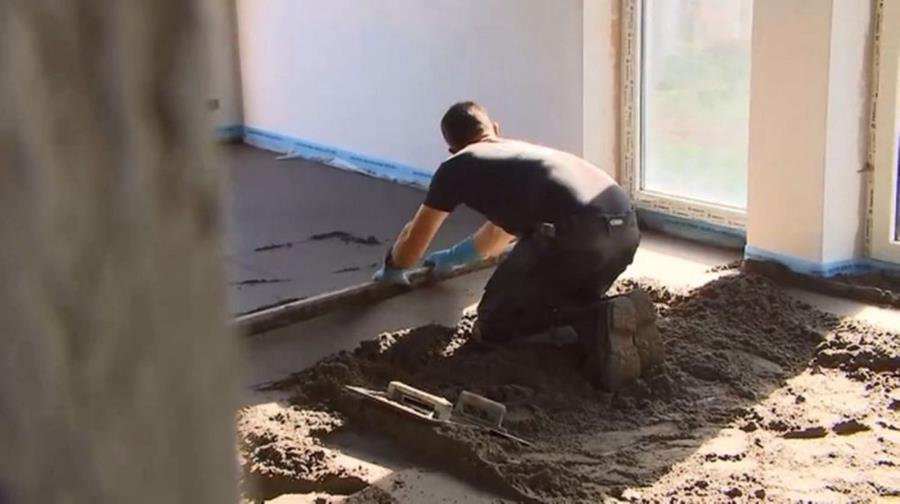 In 8 stappen hellende chape plaatsen